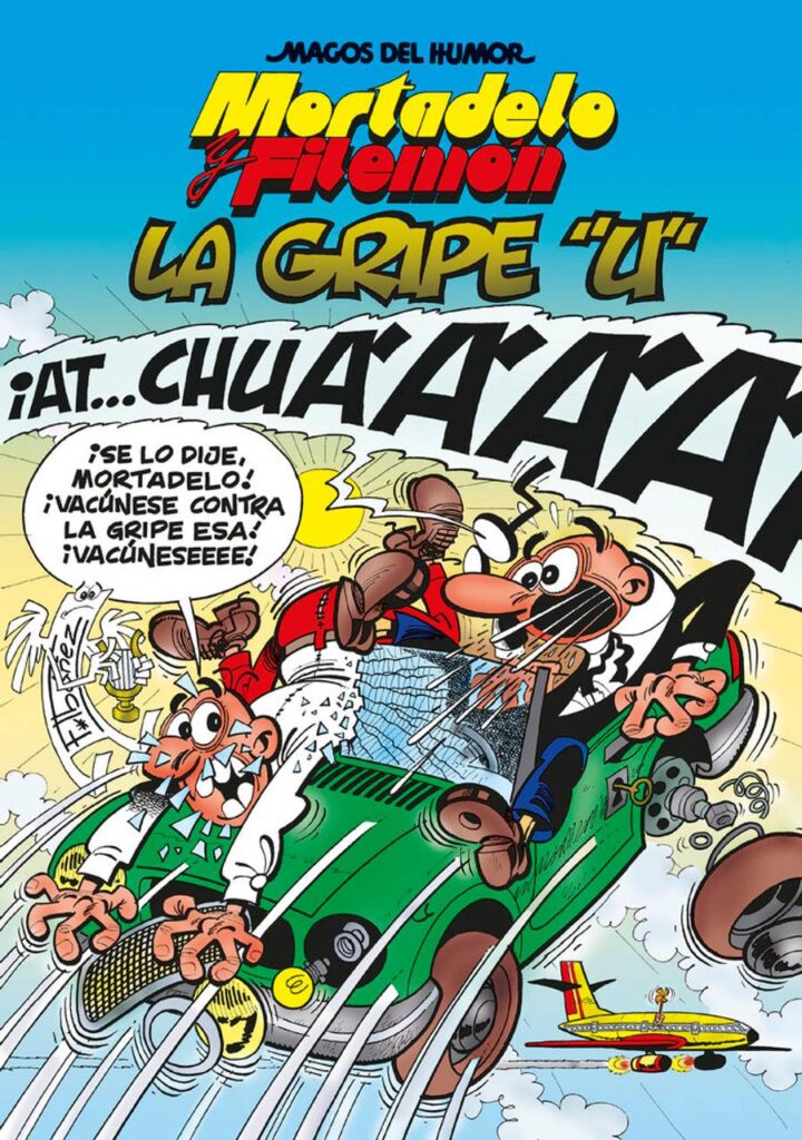 Mortadelo y Filemón. La Gripe "u" (Magos del Humor 134) – Bruguera
