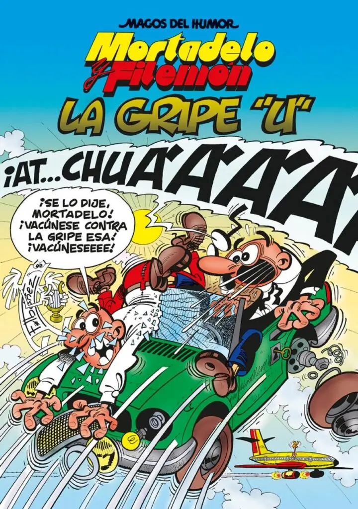 Mortadelo y Filemón. La Gripe "u" (Magos del Humor 134) – Bruguera