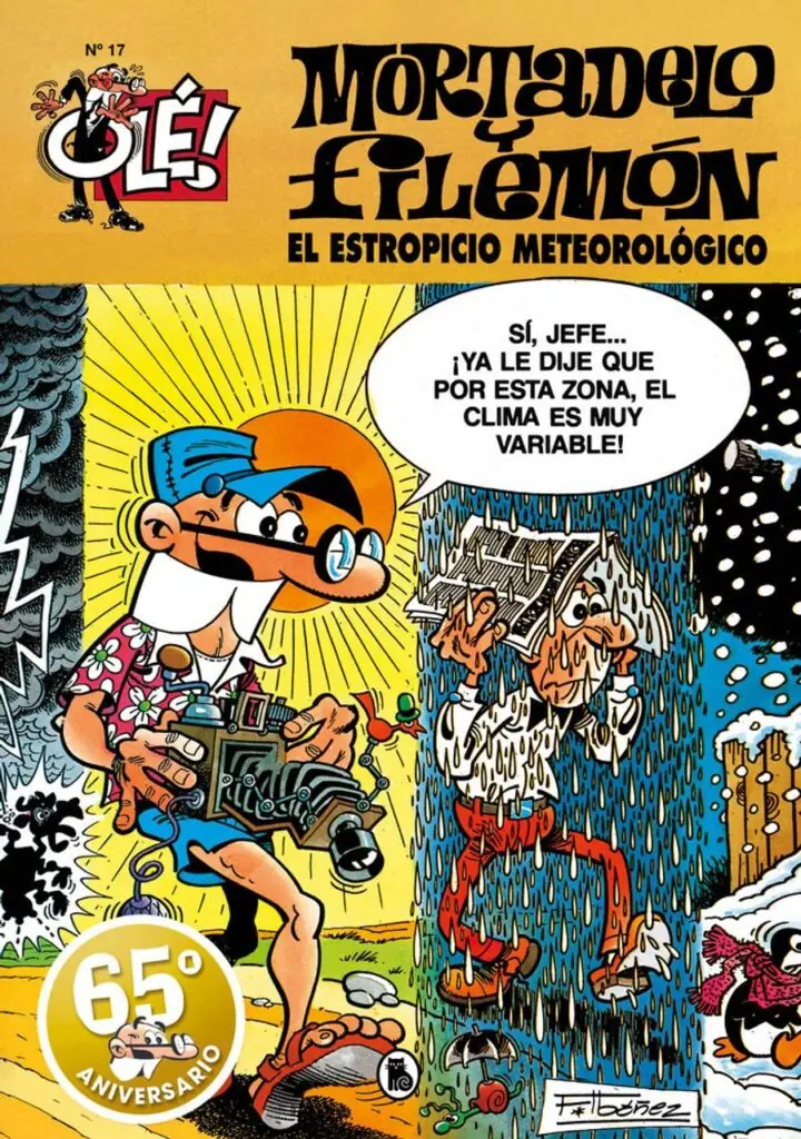 El Estropicio Meteorológico (Olé! Mortadelo 17) – Bruguera