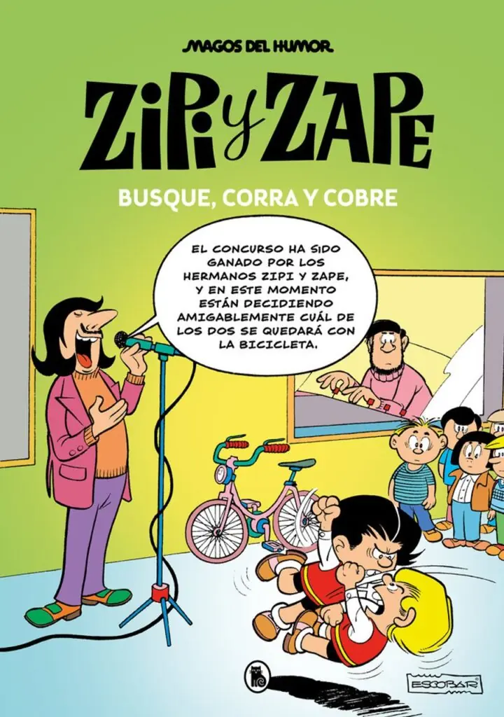 Zipi y Zape. Busque, corra y cobre (Magos del Humor 218) – Bruguera