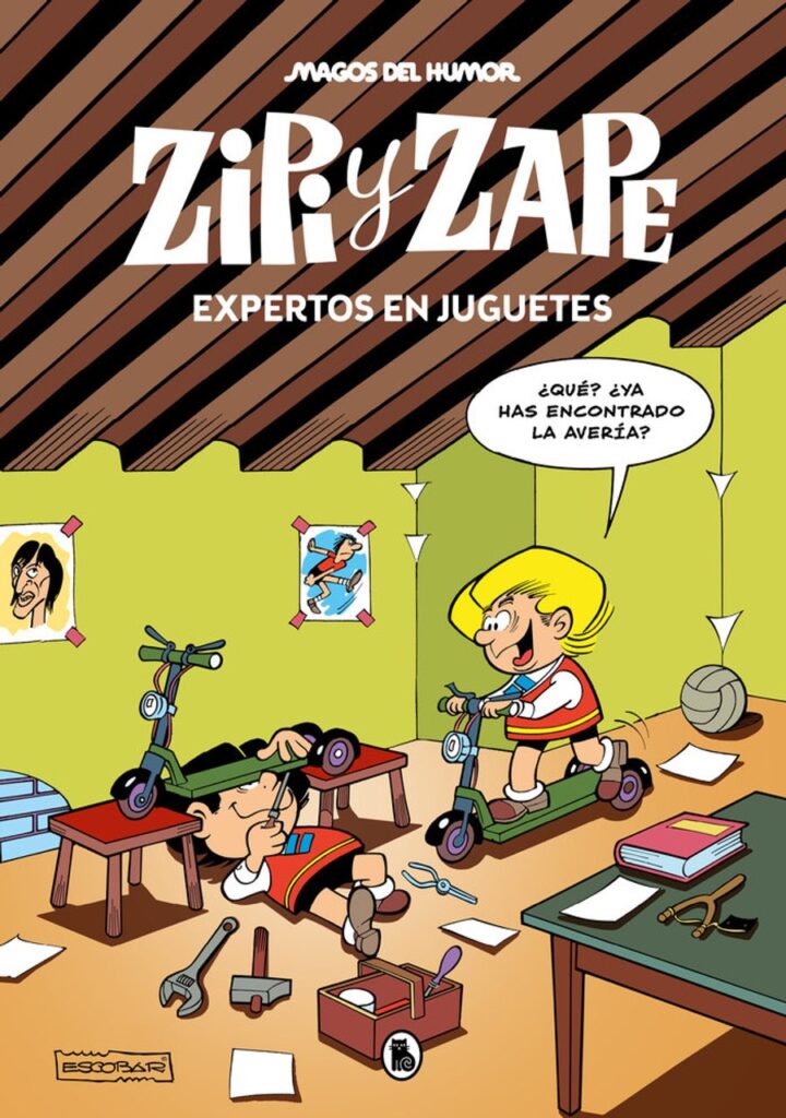 Zipi y Zape. Expertos en juguetes (Magos del humor 220) – Bruguera