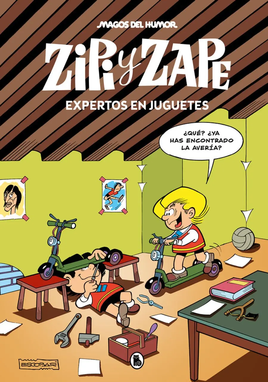 Zipi y Zape. Expertos en juguetes (Magos del humor 220) – Bruguera