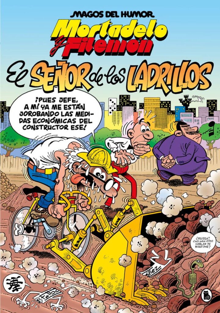 Mortadelo y Filemón el Señor de los Ladrillos Magos del Hum – Bruguera