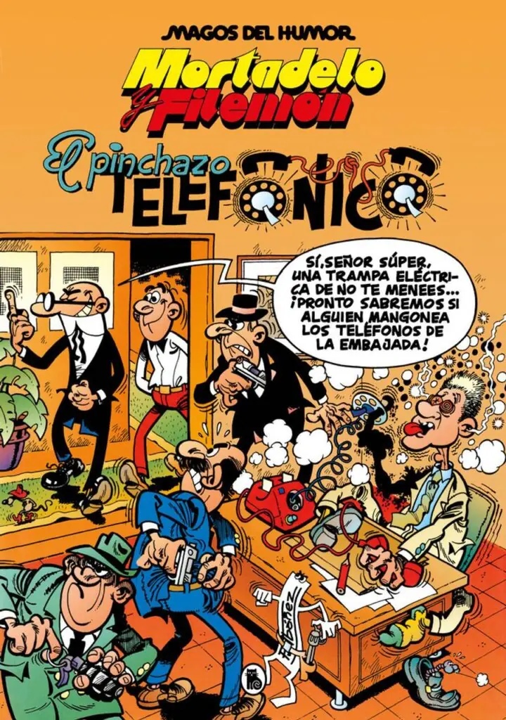 Mortadelo y Filemón. El Pinchazo Telefónico – Bruguera
