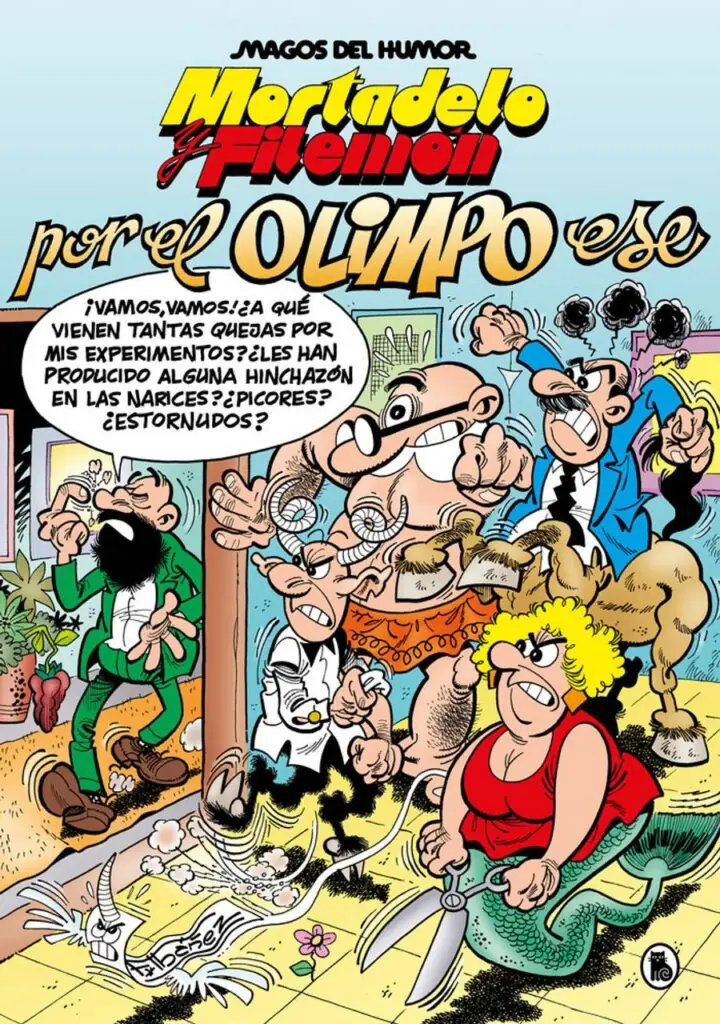 Mortadelo y Filemón. Por el Olimpo Ese (Magos del Humor 192) – Bruguera