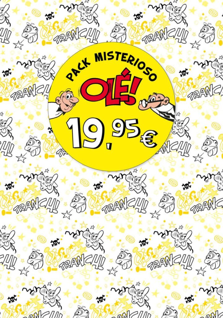 Pack Misterioso Olé Amarillo Olé Mortadelo – Bruguera