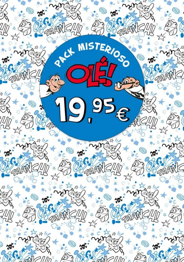 Pack Misterioso Olé Azul Olé Mortadelo – Bruguera