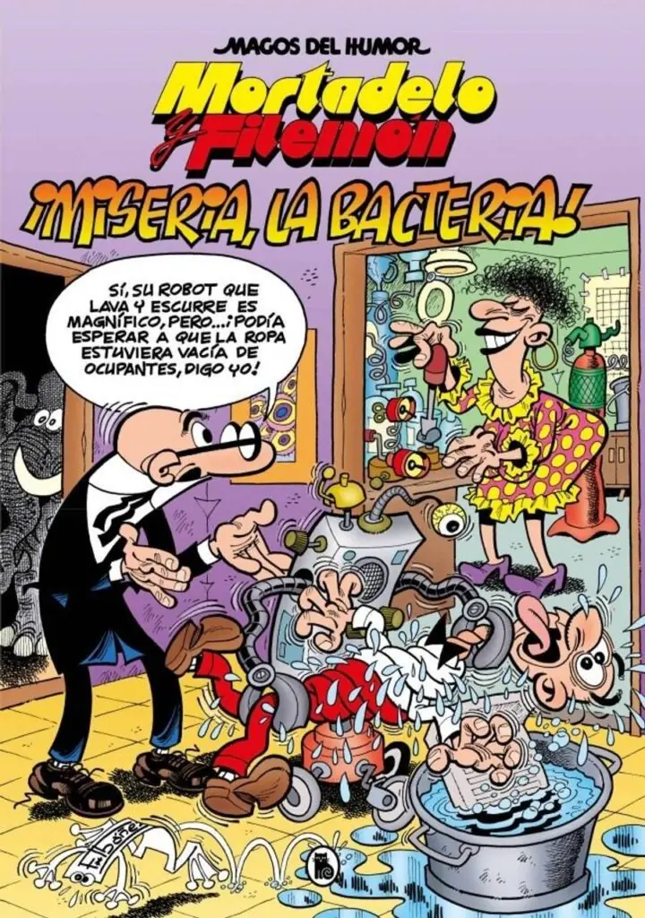 Mortadelo y Filemón. ¡Miseria, la Bacteria! (Magos del Humor 172) – Bruguera