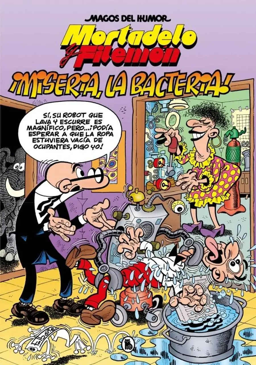 Mortadelo y Filemón. ¡Miseria, la Bacteria! (Magos del Humor 172) – Bruguera