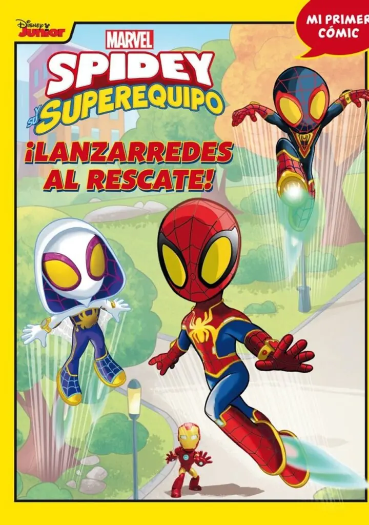Spidey y su Superequipo Lanzarredes al Rescate – Libros Disney