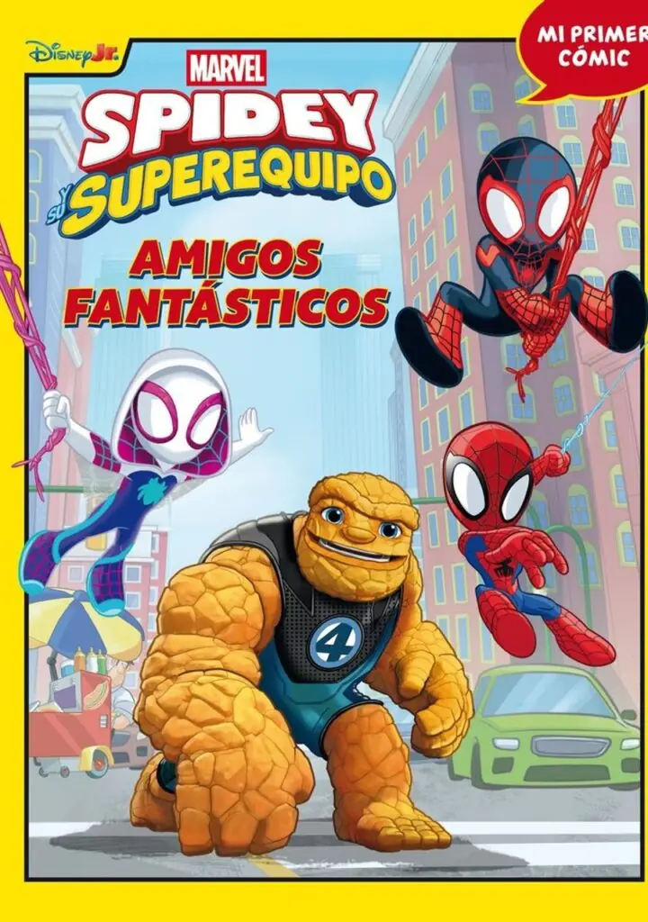 Spidey y su Superequipo Amigos Fantásticos – Libros Disney