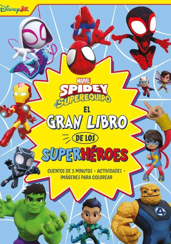 Spidey y su Superequipo el Gran Libro de los Superhéroes – Libros Disney