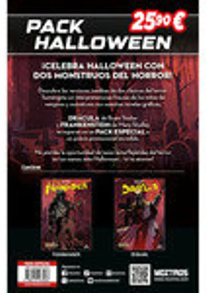 Pack Halloween Drácula & Frankenstein – Moztros