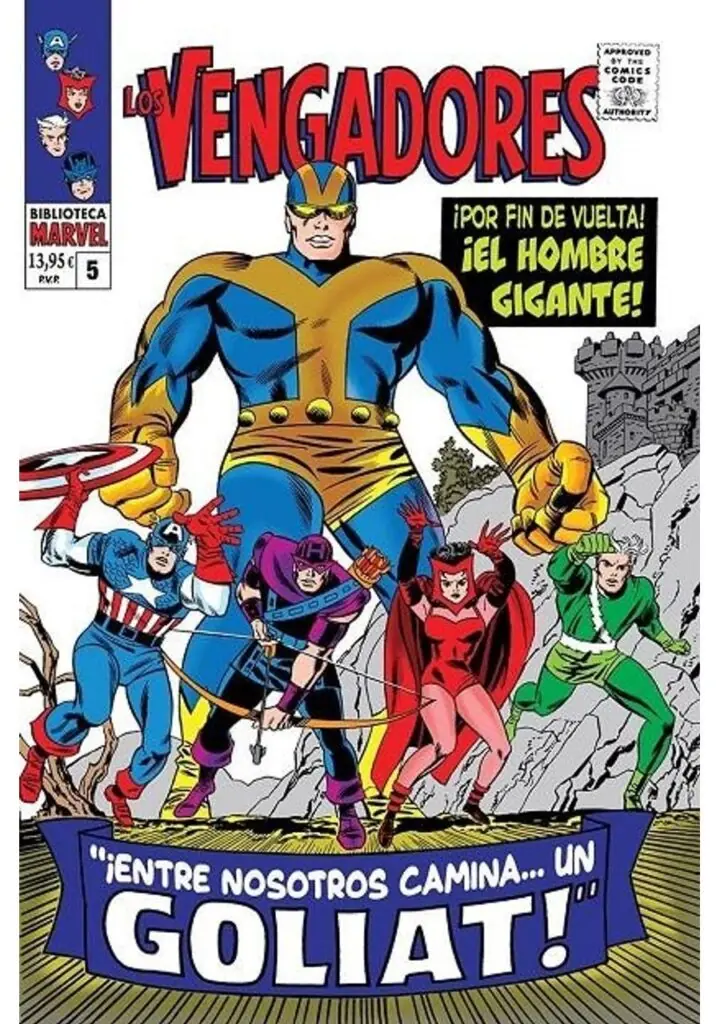 Biblioteca Marvel los Vengadores 05 (De 1966) – Panini España