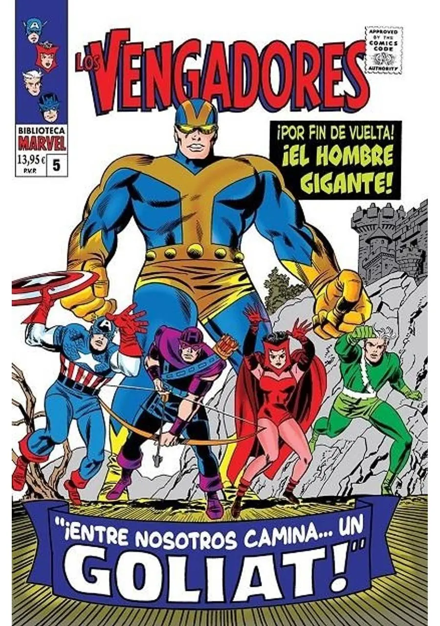 Biblioteca Marvel los Vengadores 05 (De 1966) – Panini España