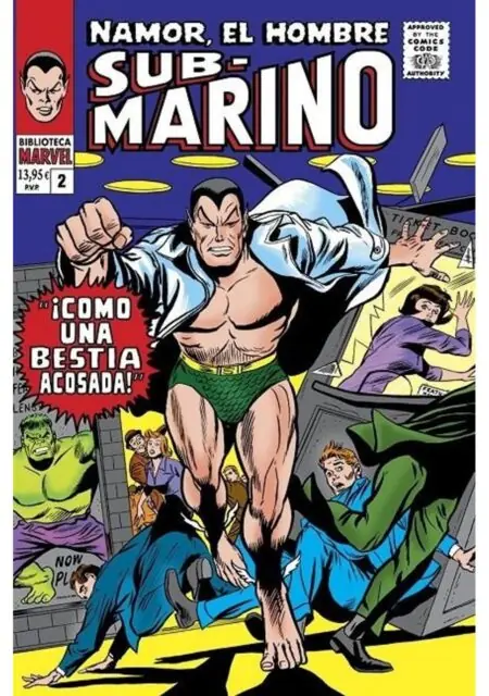 Biblioteca Marvel Namor, el Hombre Submarino 02 (De 1966 a 1967) – Panini España