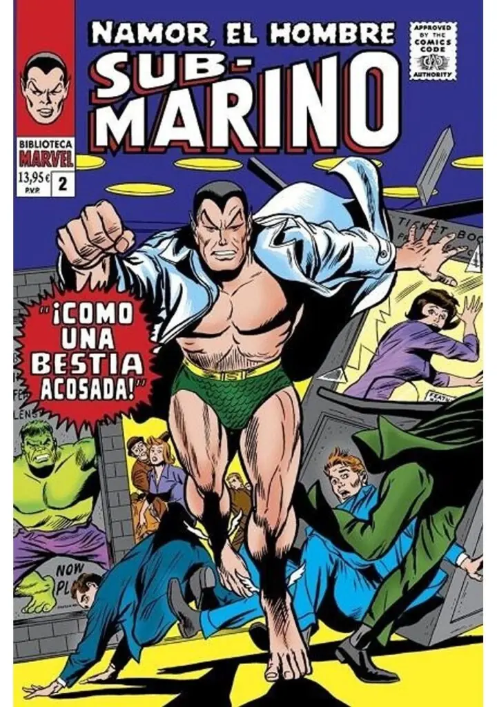 Biblioteca Marvel Namor, el Hombre Submarino 02 (De 1966 a 1967) – Panini España