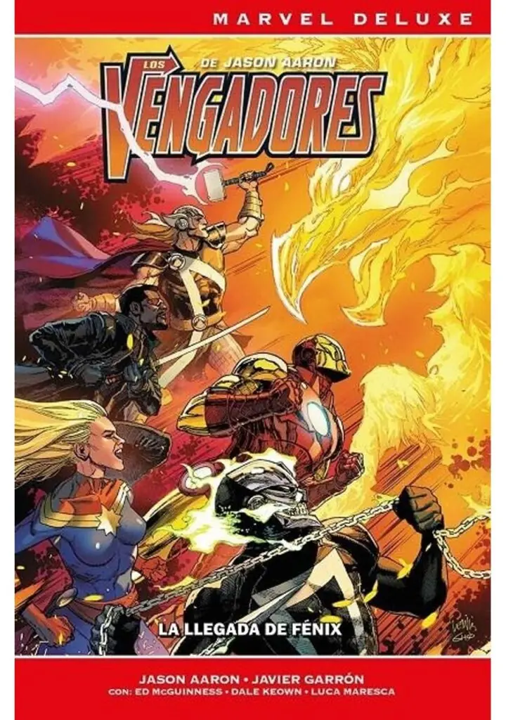 Los Vengadores de Jason Aaron Marvel Now! Deluxe 04 (La Llegada de Fénix) – Panini España