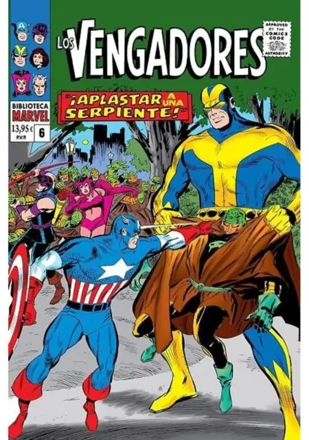 Biblioteca Marvel los Vengadores 06 (De 1966 a 1967) – Panini España