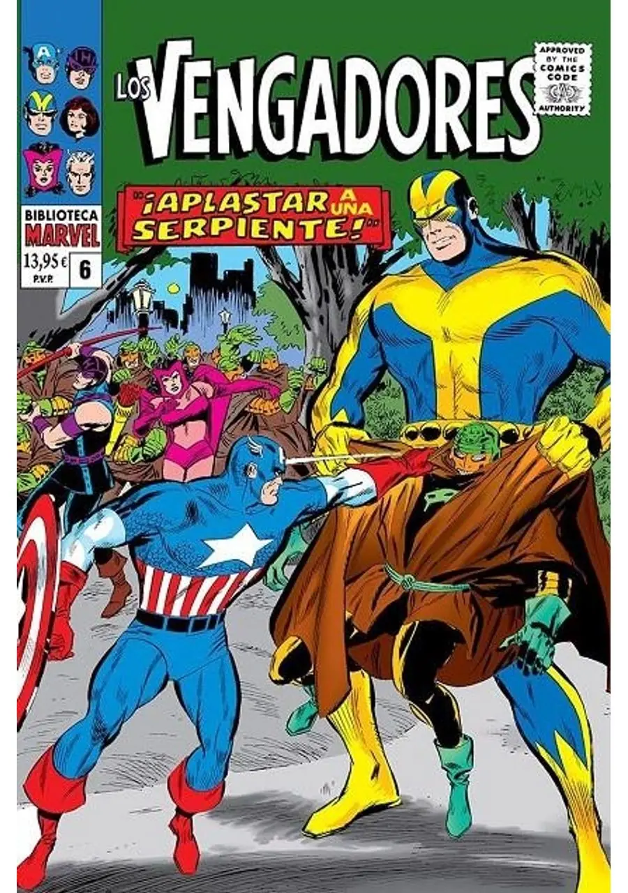 Biblioteca Marvel los Vengadores 06 (De 1966 a 1967) – Panini España