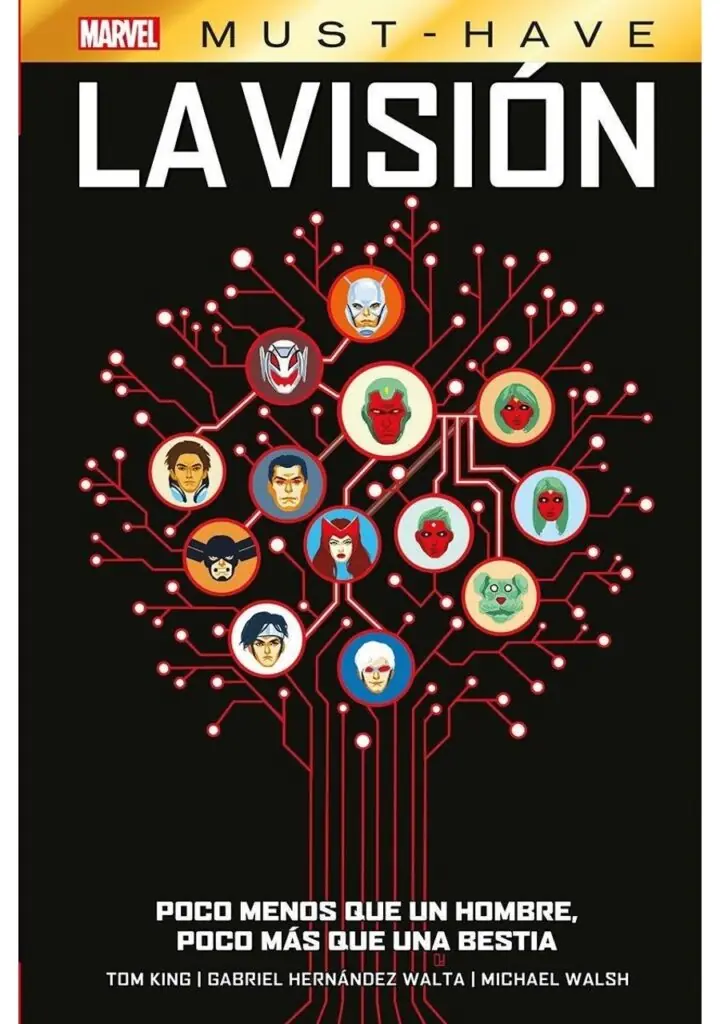 Marvel Must-have la Visión, Poco Menos que un Hombre, Poco Más que una Bestia – Panini España
