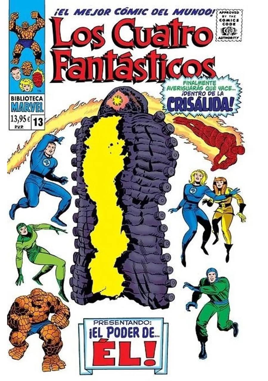 Biblioteca Marvel los 4 Fantásticos 13 (De 1967) – Panini España