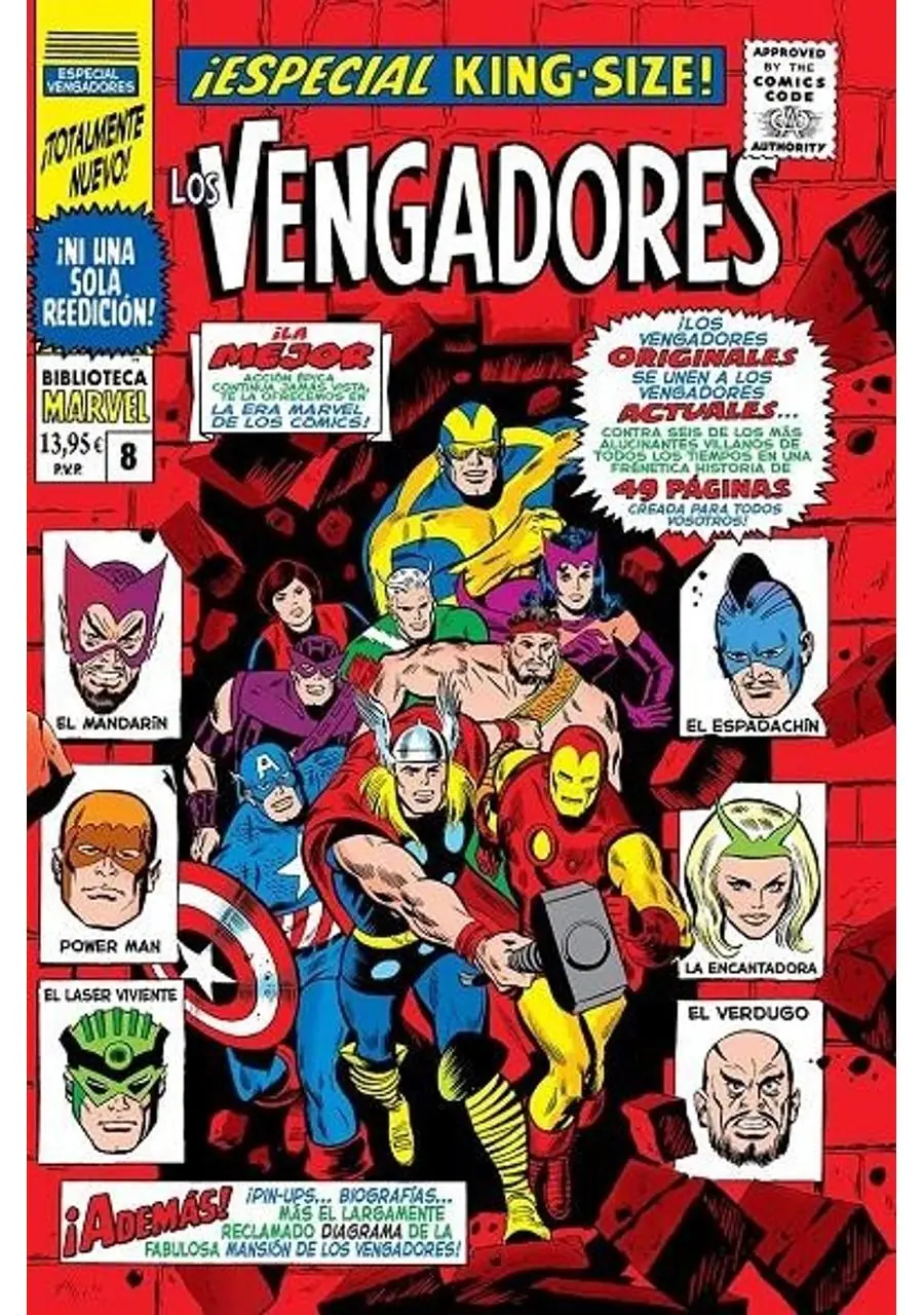 Biblioteca Marvel los Vengadores 08 (De 1967) – Panini España