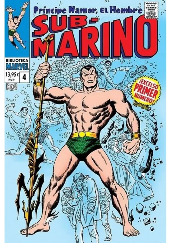 Biblioteca Marvel Namor, el Hombre Submarino 04 (De 1967 a 1968) – Panini España
