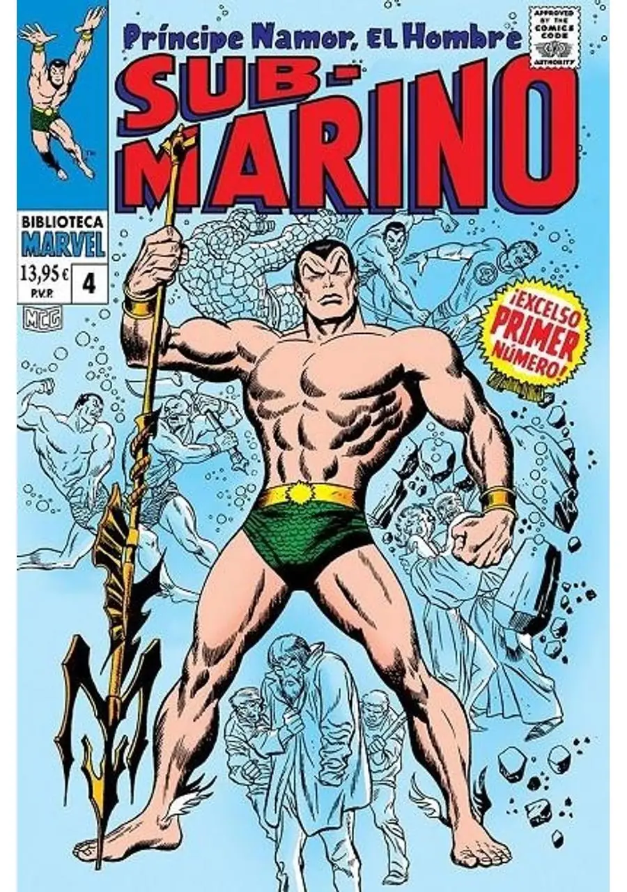 Biblioteca Marvel Namor, el Hombre Submarino 04 (De 1967 a 1968) – Panini España