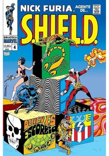 Biblioteca Marvel Nick Furia, Agente de S.h.i.e.l.d. 04 (De 1968) – Panini España