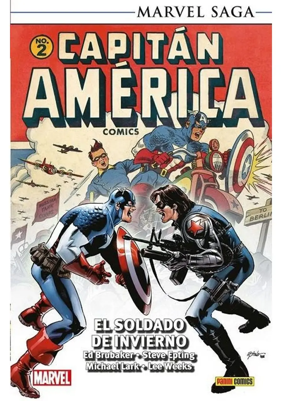 Capitán América Marvel Saga Rústica 02 (El Soldado de Invierno) – Panini España