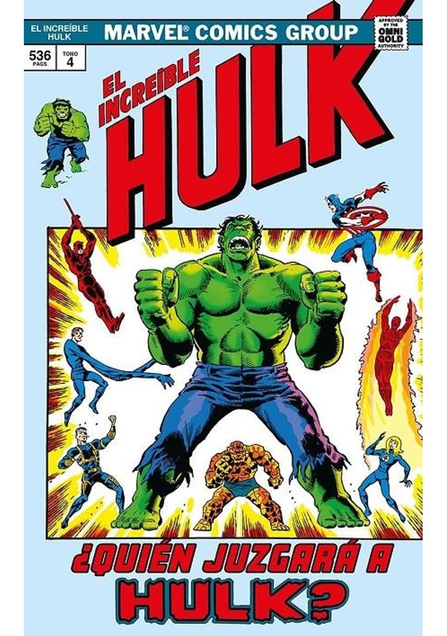 El Increíble Hulk Omnigold 04 (¿Quién Juzgará a Hulk?) – Panini España