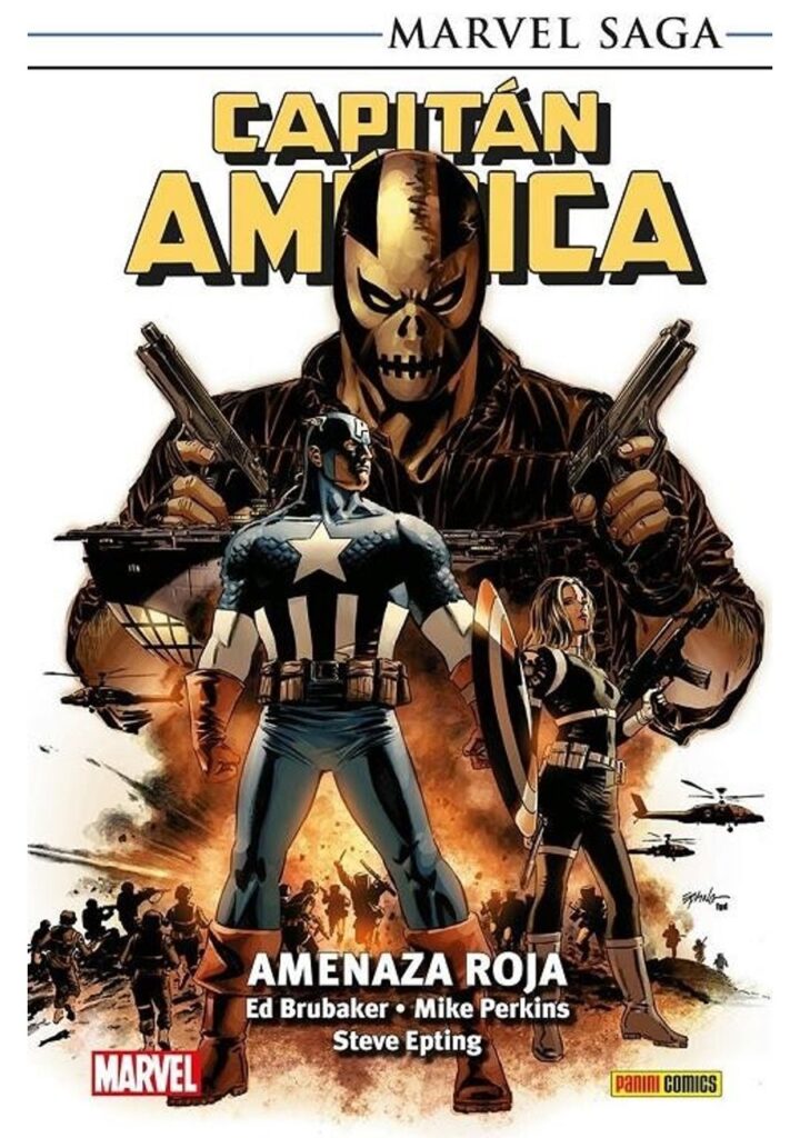 Capitán América Marvel Saga Rústica 03 (Amenaza Roja) – Panini España