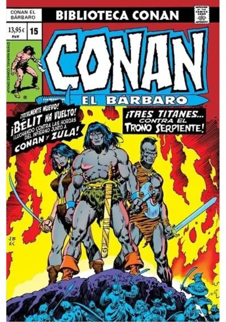 Biblioteca Conan el Bárbaro 15 (De 1978) – Panini España