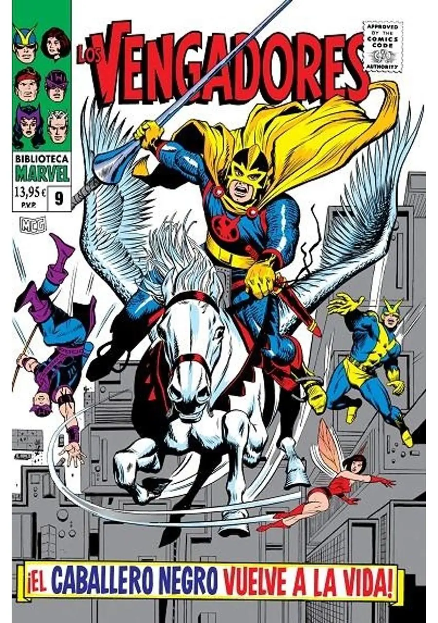 Biblioteca Marvel los Vengadores 09 (De 1967 a 1968) – Panini España