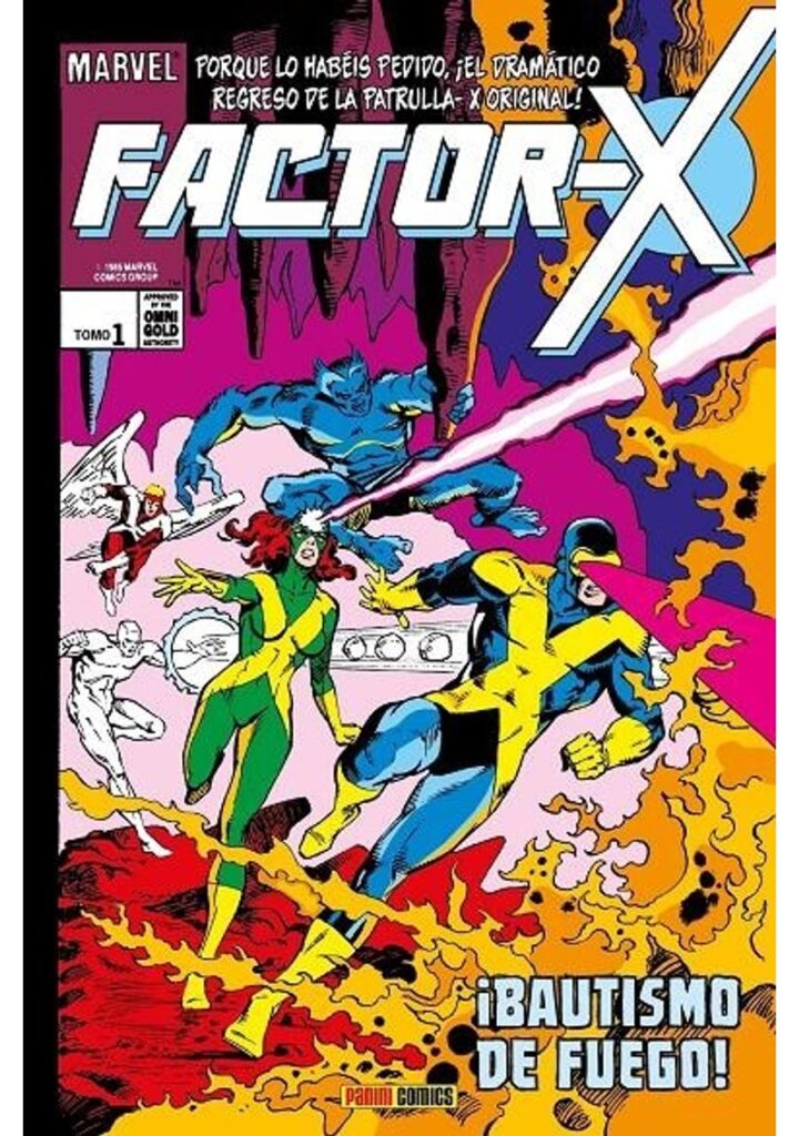 Factor-x Omnigold 01 (¡Bautismo de Fuego! Nueva Edición) – Panini España