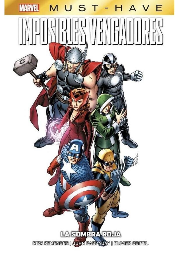 Marvel Must-have Imposibles Vengadores la Sombra Roja – Panini España