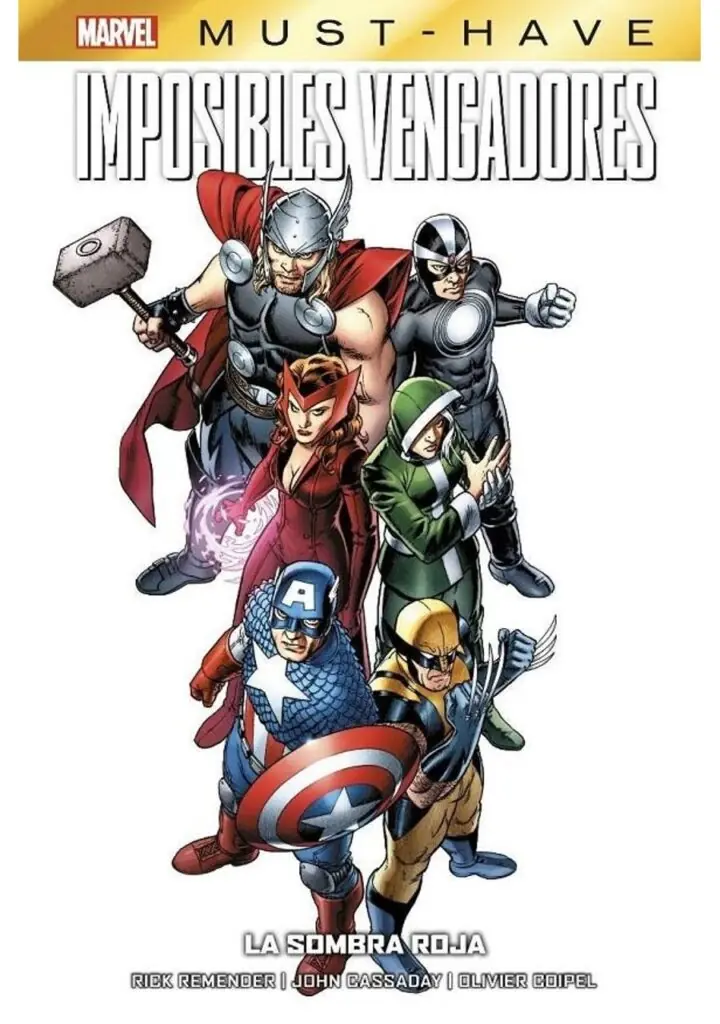 Marvel Must-have Imposibles Vengadores la Sombra Roja – Panini España