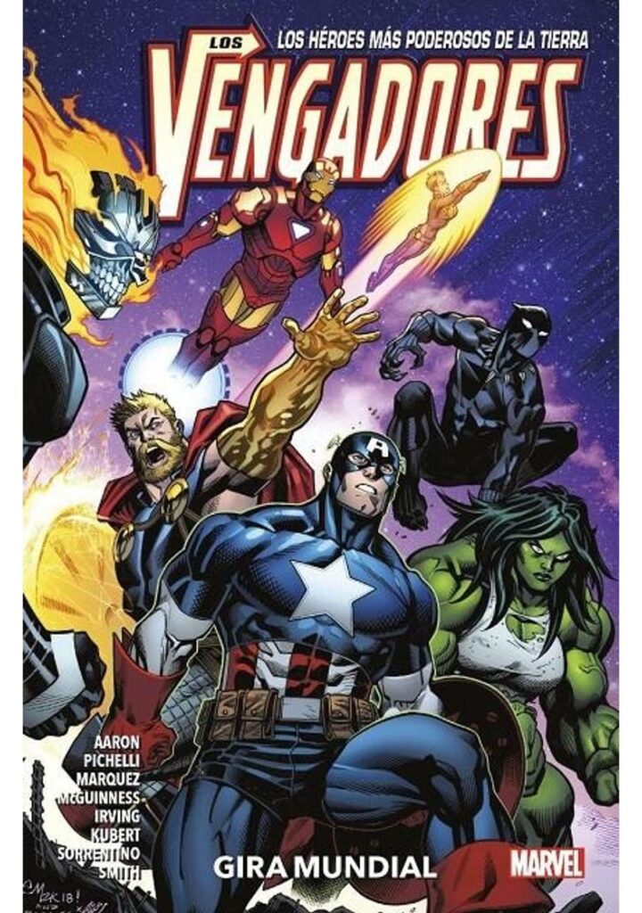 Marvel Premiere los Vengadores 02 (Gira Mundial) – Panini España