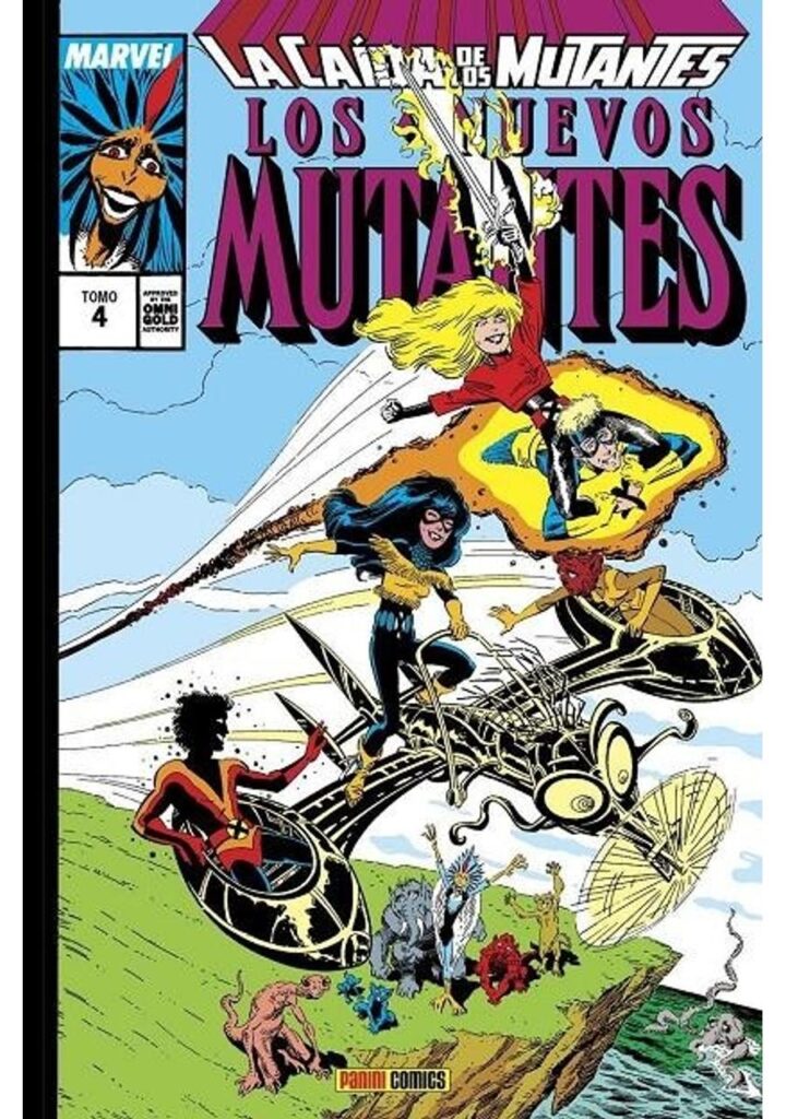 Los Nuevos Mutantes Omnigold 04 (La Caída de los Mutantes) – Panini España