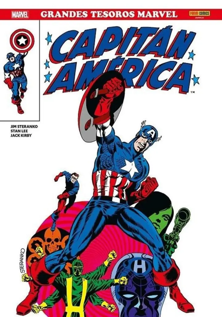Grandes Tesoros Marvel Capitán América de Jim Steranko – Panini España