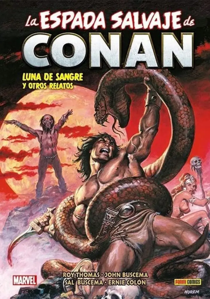 Biblioteca Conan la Espada Salvaje de Conan 14 (Luna de Sangre y Otros Relatos) – Panini España