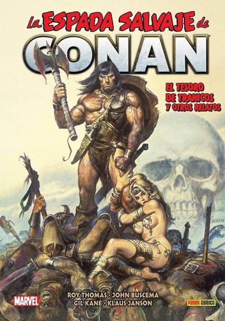 Biblioteca Conan la Espada Salvaje de Conan 15 (El Tesoro de Tranicos) – Panini España