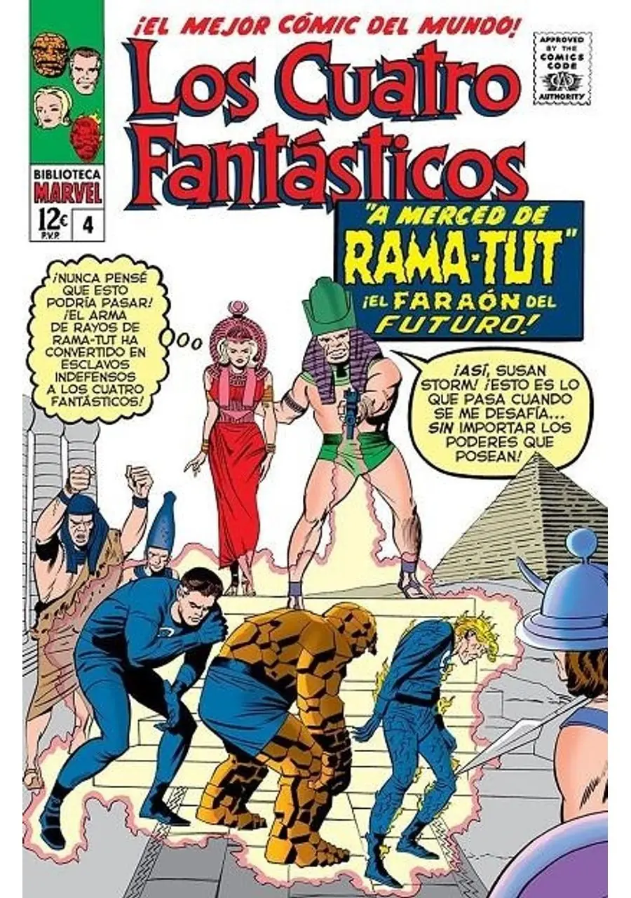 Biblioteca Marvel los 4 Fantásticos 04 (De 1963 a 1964) – Panini España