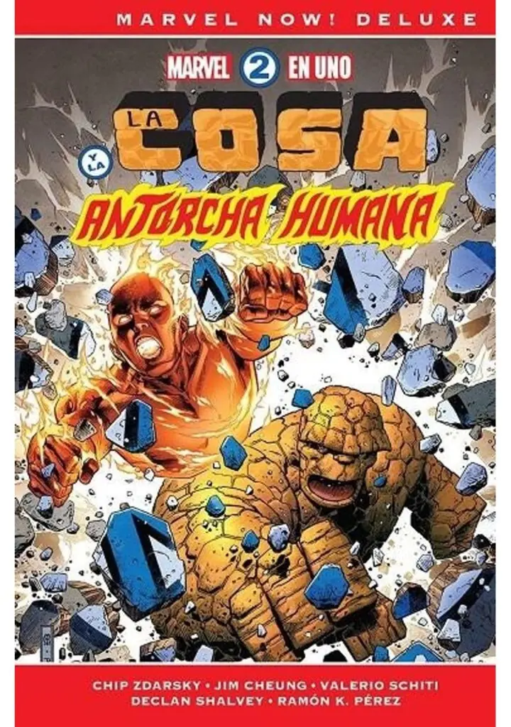 Marvel 2 en Uno, la Cosa y la Antorcha Humana Marvel Now! Deluxe – Panini España