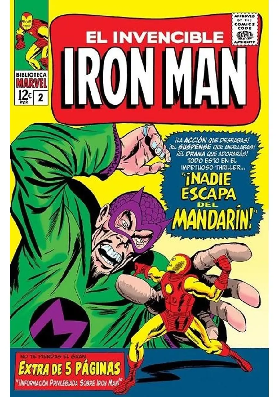 Biblioteca Marvel el Invencible Iron Man 02 (De 1963 a 1964) – Panini España