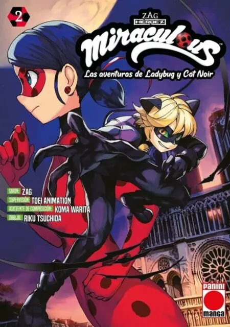 Miraculous Aventuras Ladybug Cat Noir 02 – Panini España