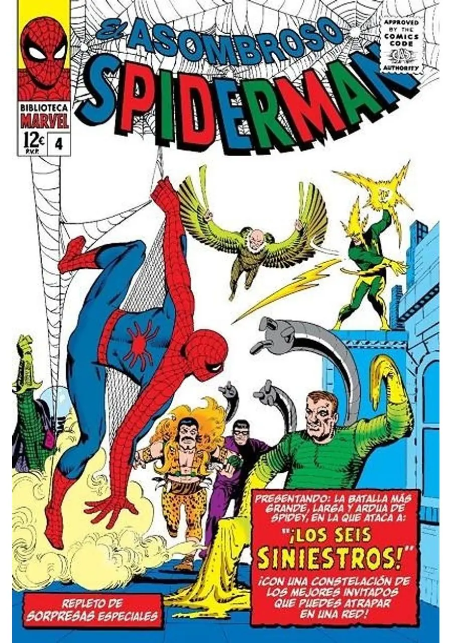 Biblioteca Marvel el Asombroso Spiderman 04 (De 1964 a 1965) – Panini España