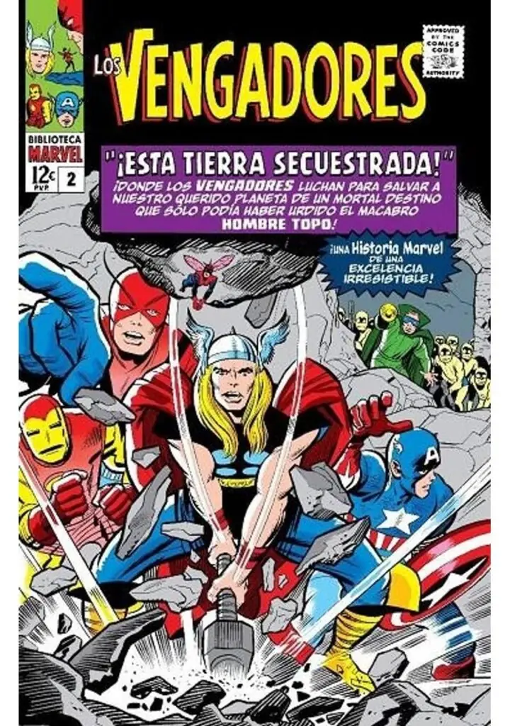 Biblioteca Marvel los Vengadores 02 (De 1964 a 1965) – Panini España