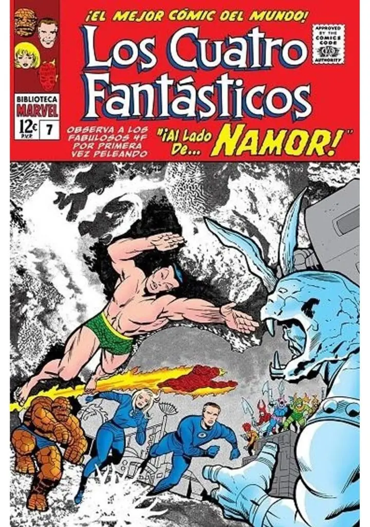 Biblioteca Marvel los 4 Fantásticos 07 (De 1965) – Panini España